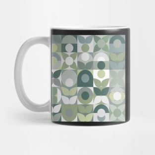 Geometric Floral Abstract Pattern Mug